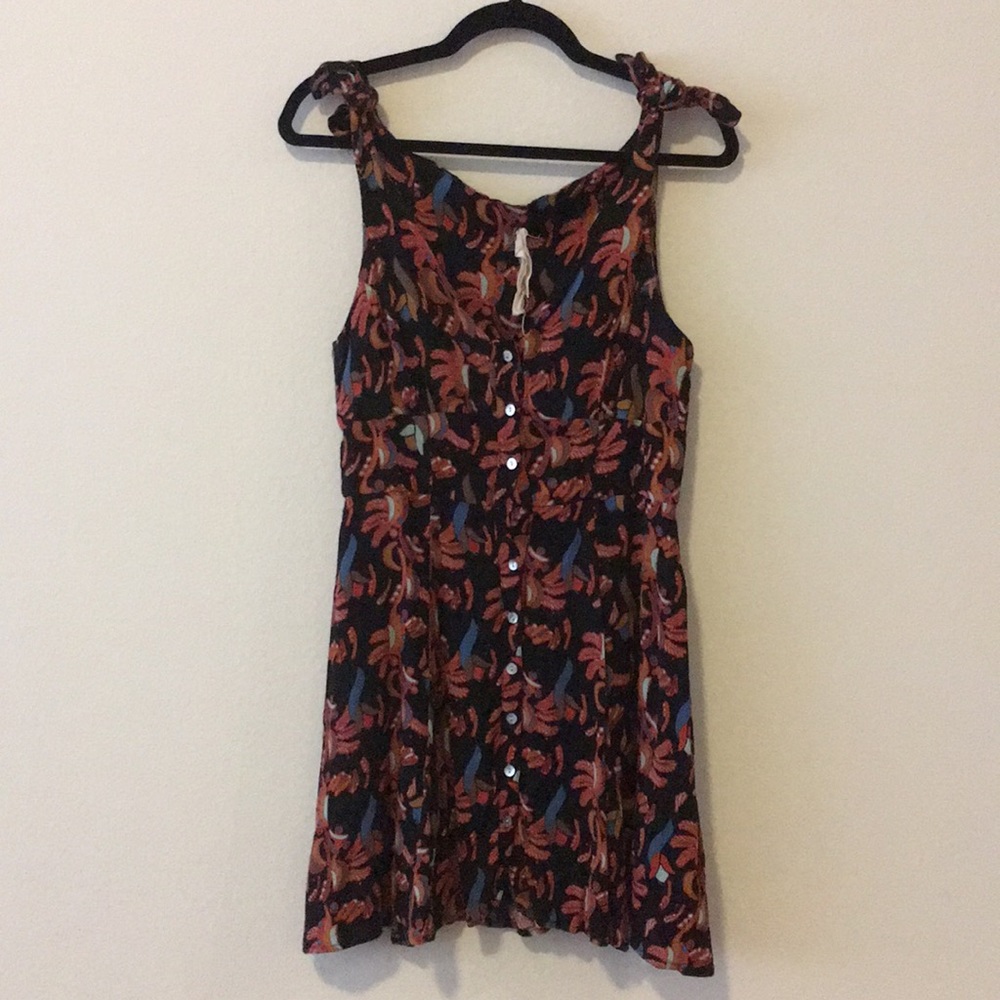Free People Button Down Festival Dress M
